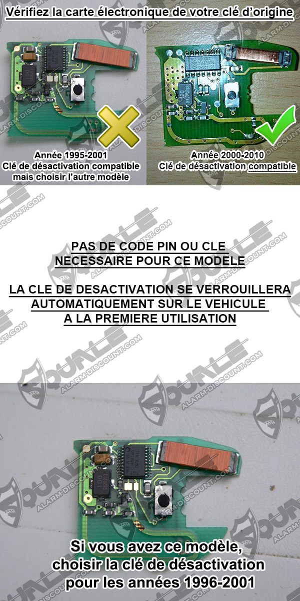 84.90€ Désactiver Anti demarrage RENAULT CLIO 2 1995-2001